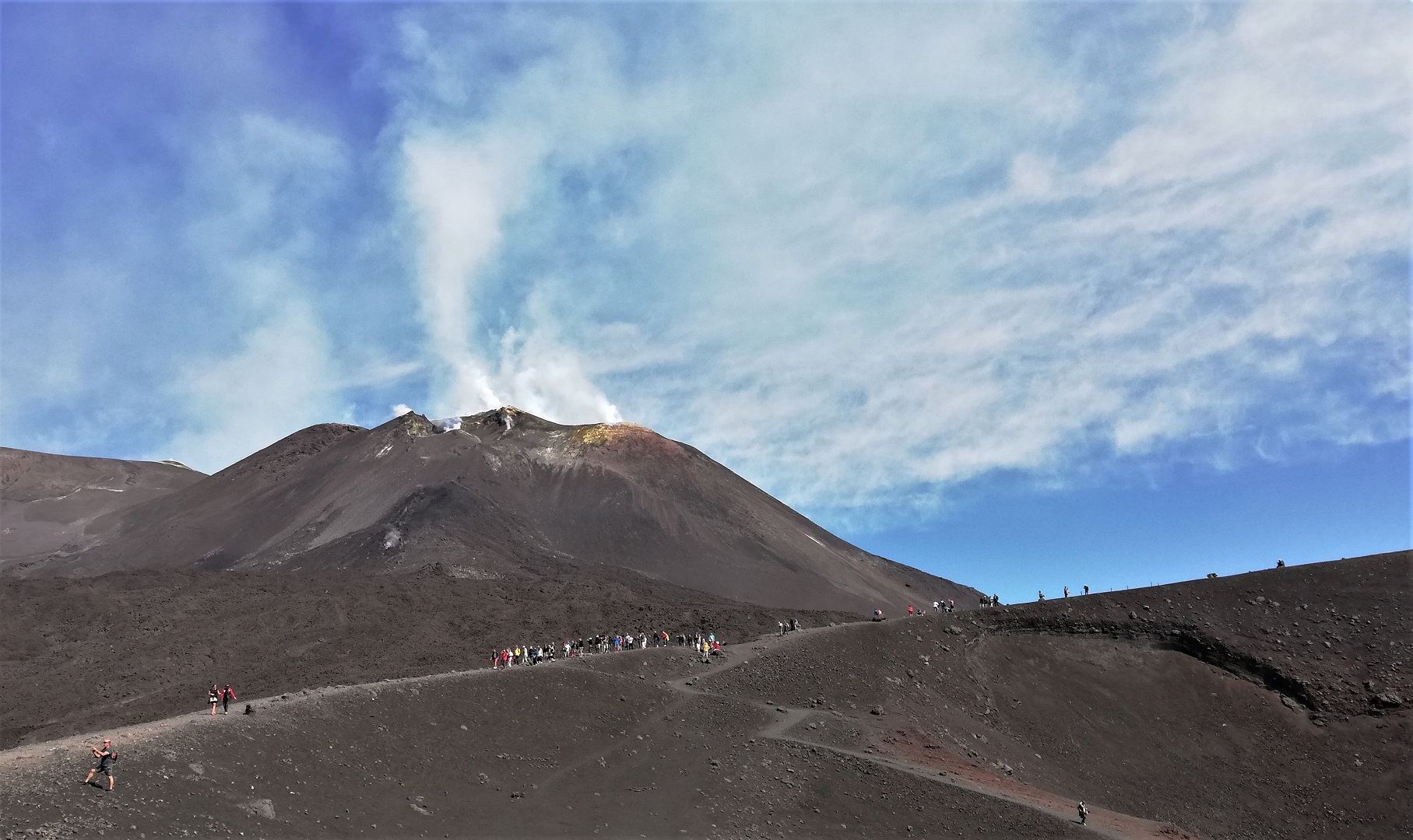 Mount Etna experience by skipping the cable car Magnets On The Fridge